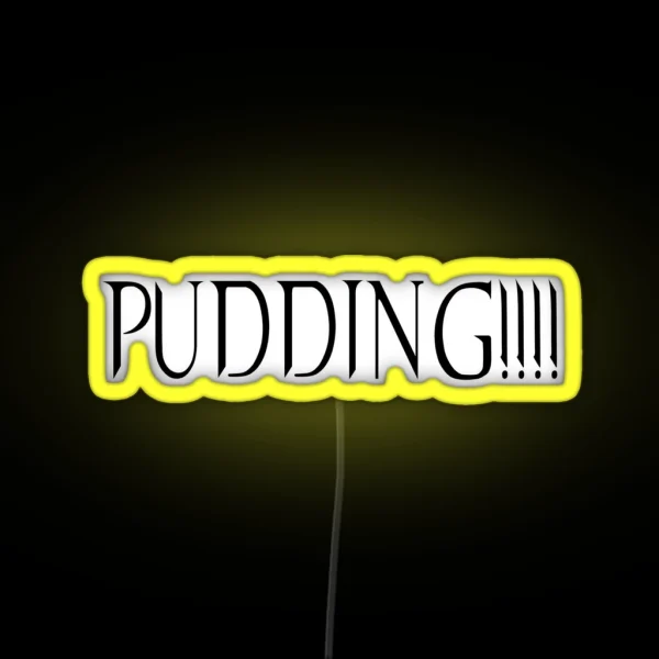 Supernatural PUDDING Led RGB Neon Sign