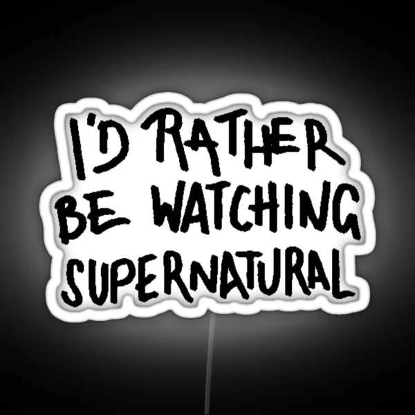 Supernatural RGB Neon Sign
