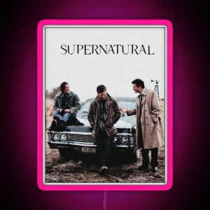 Supernatural Sam Winchester Dean Winchester RGB Neon Sign