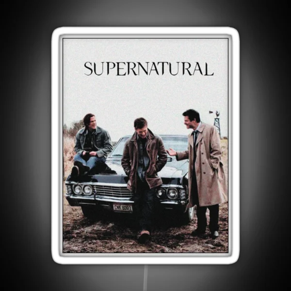 Supernatural Sam Winchester Dean Winchester RGB Neon Sign