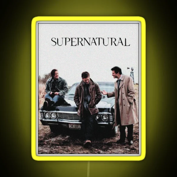 Supernatural Sam Winchester Dean Winchester RGB Neon Sign