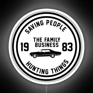 Supernatural The Family Business RGB Neon Sign