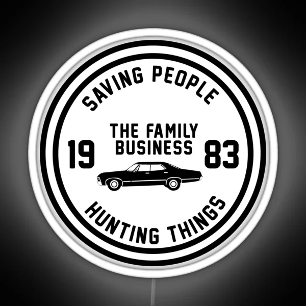 Supernatural The Family Business RGB Neon Sign