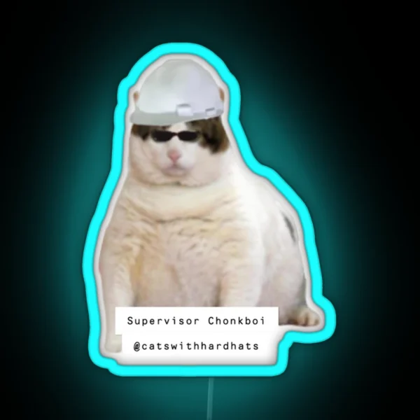 Supervisor Chonkboi RGB Neon Sign