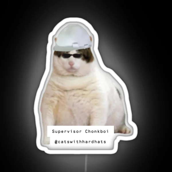 Supervisor Chonkboi RGB Neon Sign