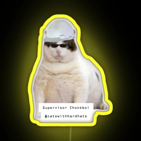 Supervisor Chonkboi RGB Neon Sign