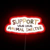 Supporting local animal shelters by donating time, resources, or spreading awareness about their mission to care for aband...