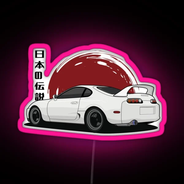 Supra JDM RGB Neon Sign