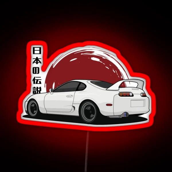 Supra JDM RGB Neon Sign