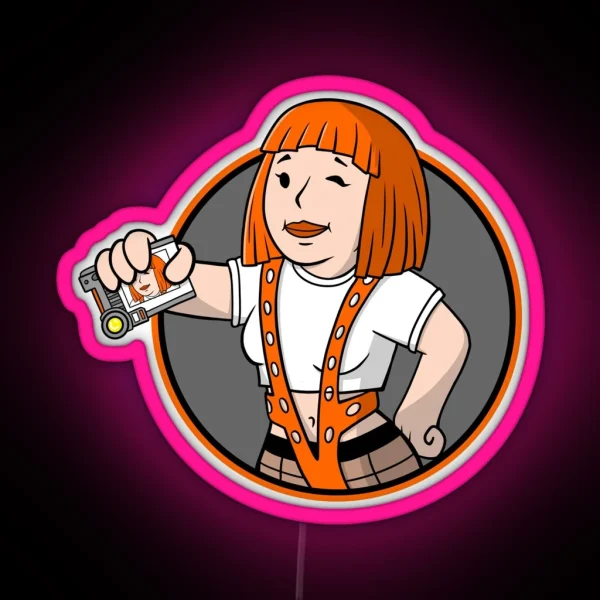 Supreme Vault Girl RGB Neon Sign