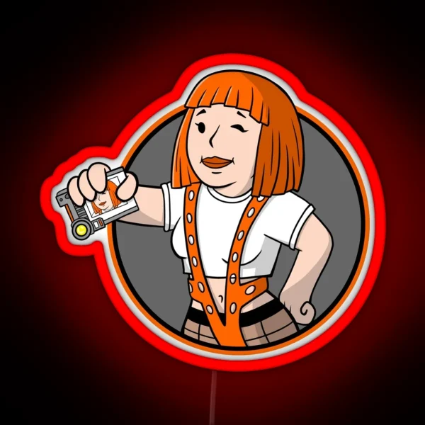 Supreme Vault Girl RGB Neon Sign