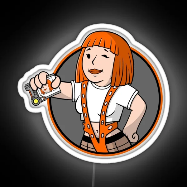 Supreme Vault Girl RGB Neon Sign