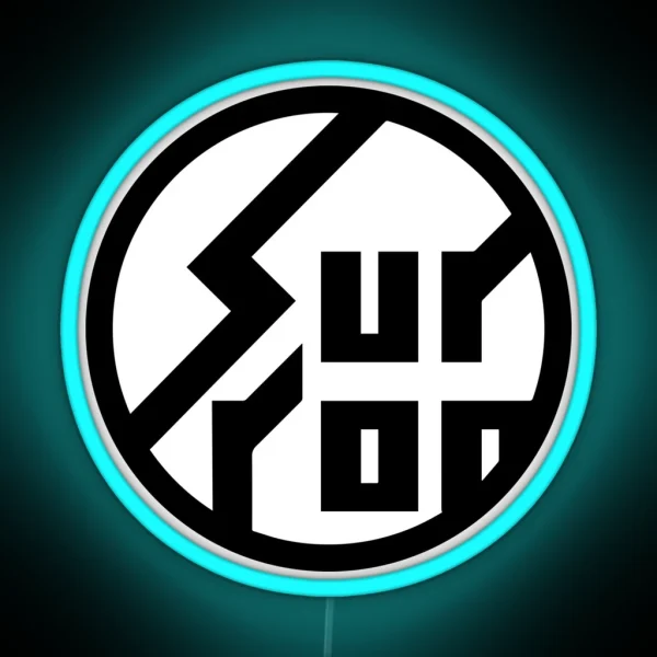 Sur Ron 1 Wht RGB Neon Sign