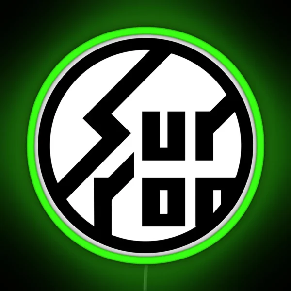 Sur Ron 1 Wht RGB Neon Sign