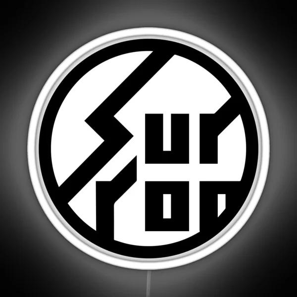 Sur Ron 1 Wht RGB Neon Sign