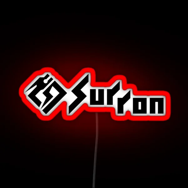 Sur Ron 2 Wht RGB Neon Sign