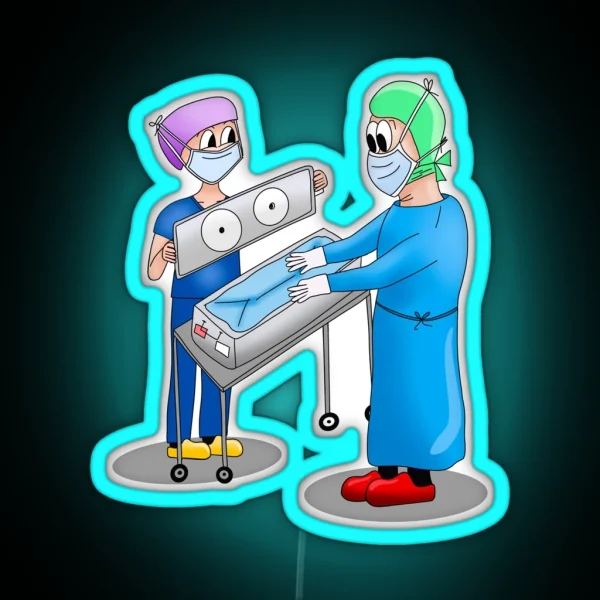 Surgical Nurse RGB Neon Sign
