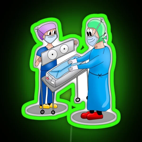 Surgical Nurse RGB Neon Sign