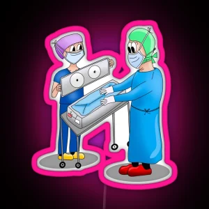 Surgical Nurse RGB Neon Sign