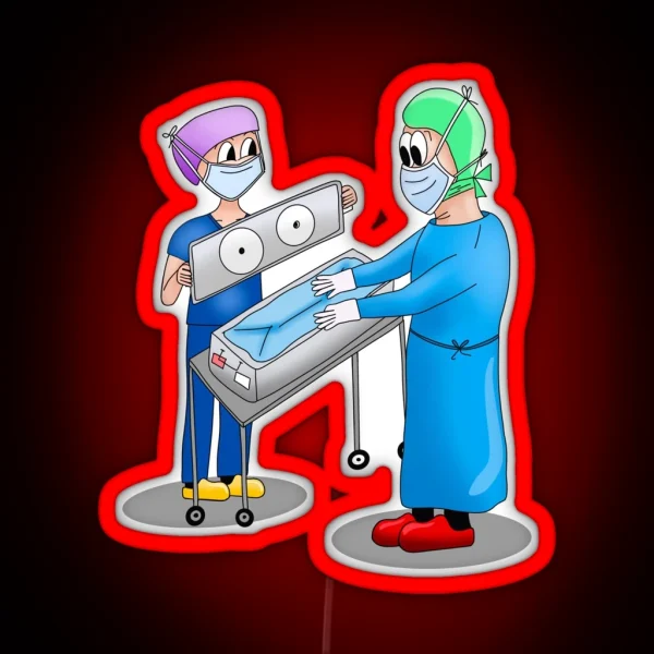 Surgical Nurse RGB Neon Sign
