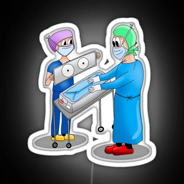 Surgical Nurse RGB Neon Sign