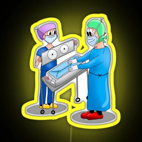 Surgical Nurse RGB Neon Sign