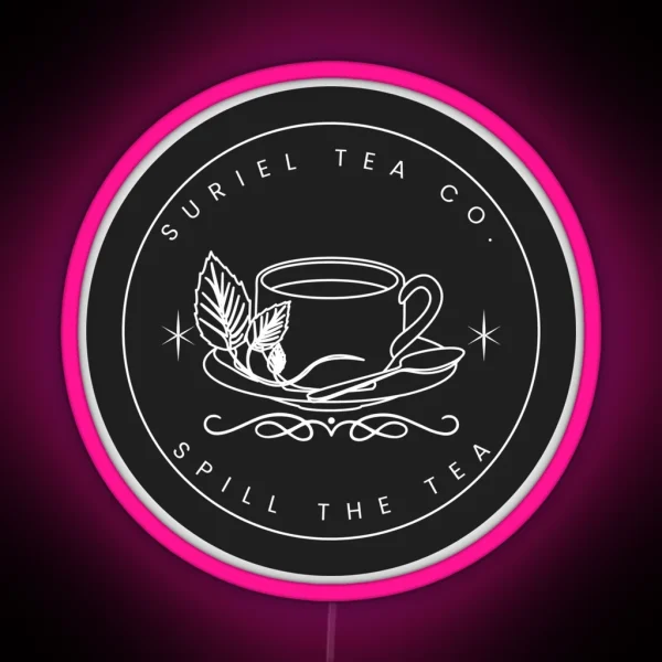 Suriel Tea Company RGB Neon Sign