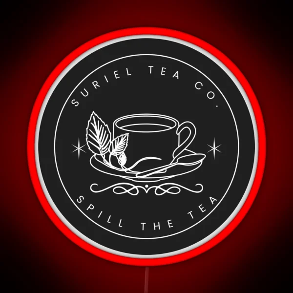 Suriel Tea Company RGB Neon Sign