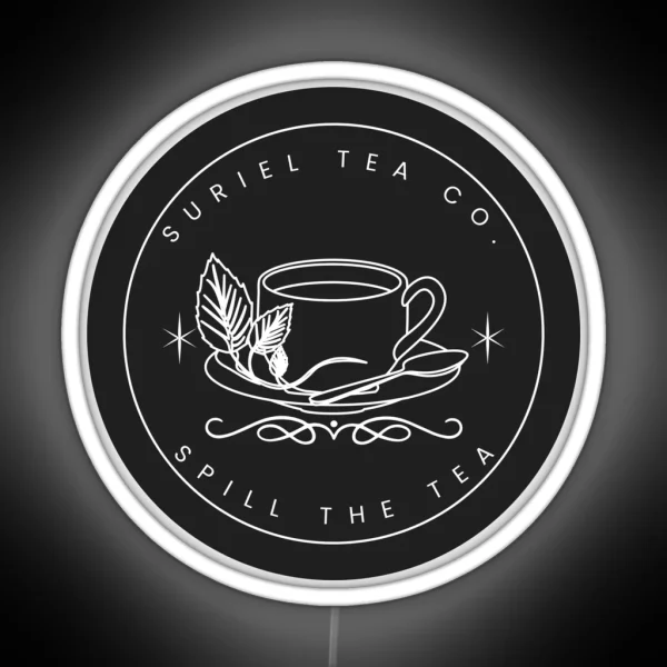 Suriel Tea Company RGB Neon Sign