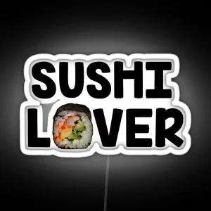 Sushi Lover RGB Neon Sign