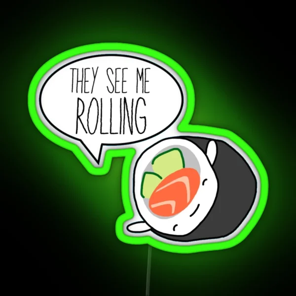Sushi RGB Neon Sign