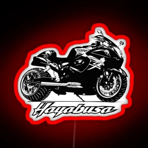 Suzuki Hayabusa RGB Neon Sign