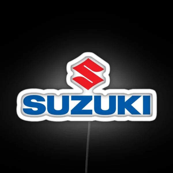 Suzuki Logo RGB Neon Sign