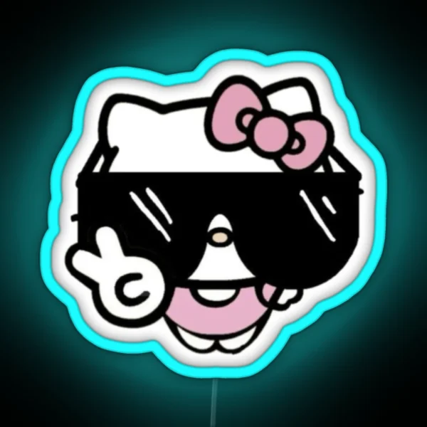 Swag Hello Kitty RGB Neon Sign