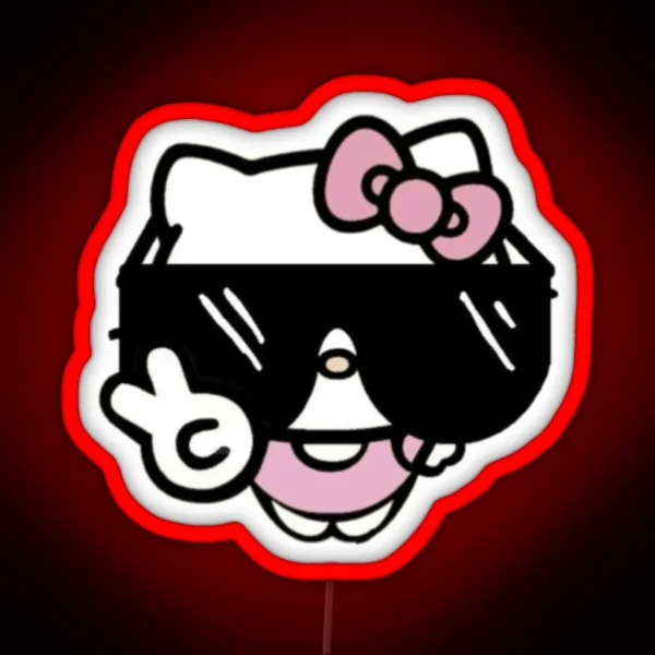 Swag Hello Kitty RGB Neon Sign