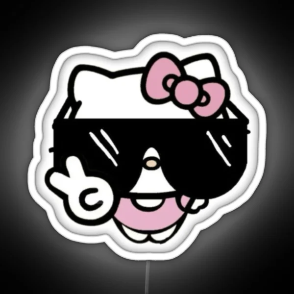 Swag Hello Kitty RGB Neon Sign