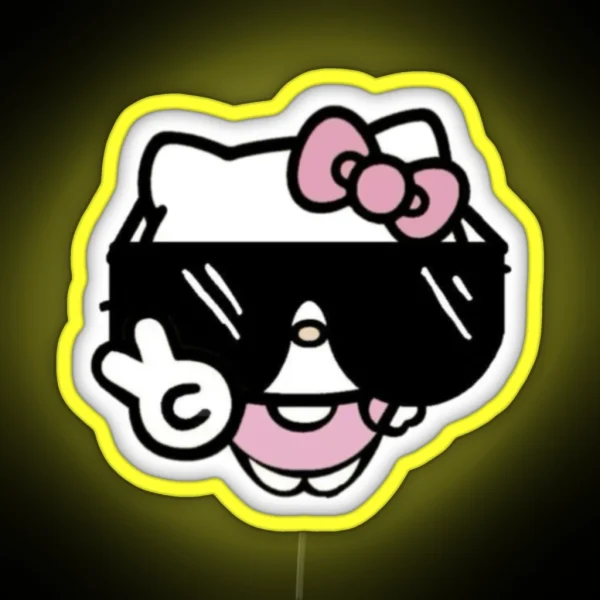 Swag Hello Kitty RGB Neon Sign