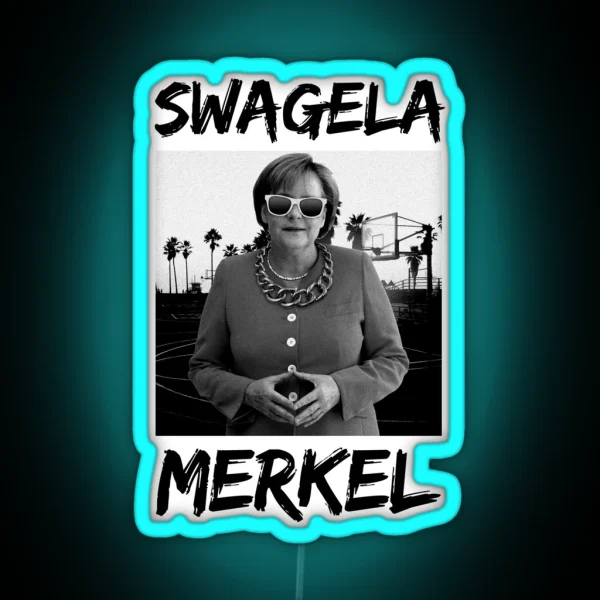 Swagela Merkel RGB Neon Sign