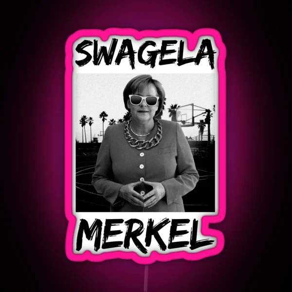 Swagela Merkel RGB Neon Sign