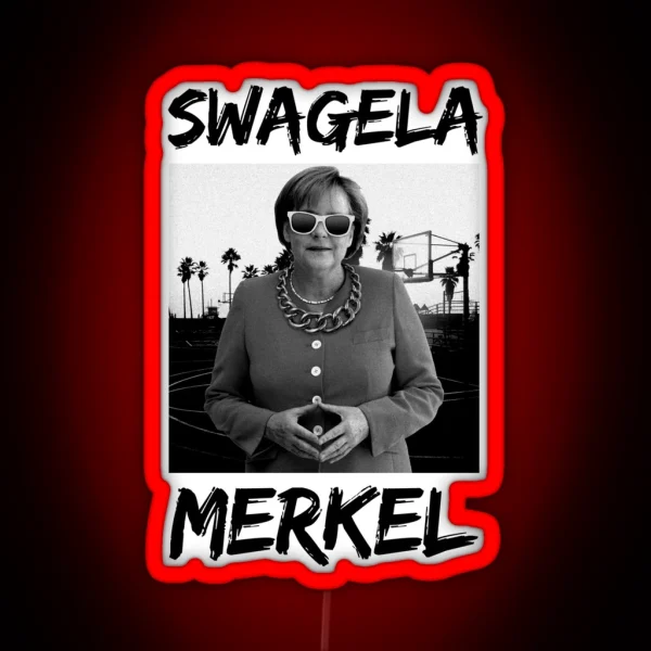 Swagela Merkel RGB Neon Sign