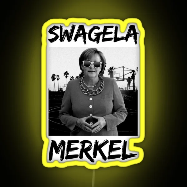 Swagela Merkel RGB Neon Sign