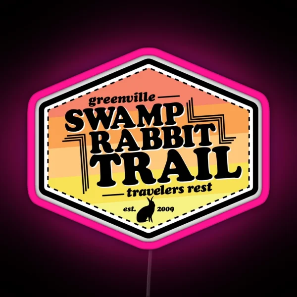 Swamp Rabbit Trail RGB Neon Sign