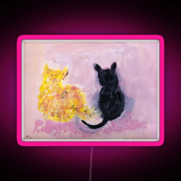 Sweet Angels RGB Neon Sign