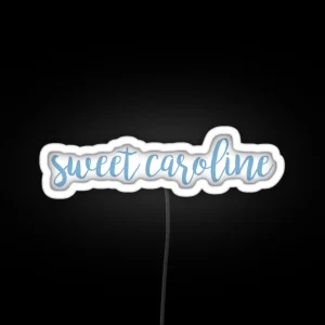 Sweet Caroline RGB Neon Sign