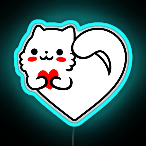 Sweet Cat RGB Neon Sign