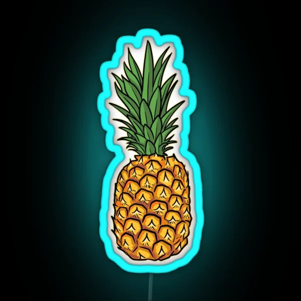 Sweet Pineapple RGB Neon Sign