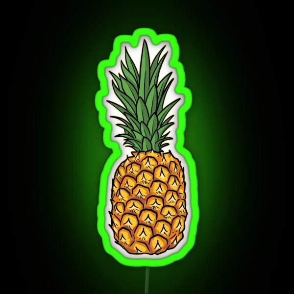 Sweet Pineapple RGB Neon Sign