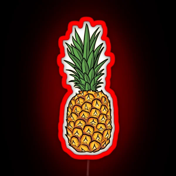 Sweet Pineapple RGB Neon Sign
