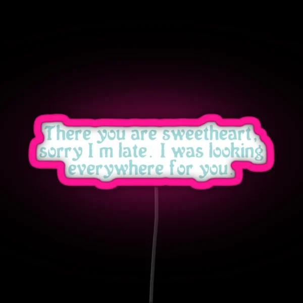 Sweetheart RGB Neon Sign