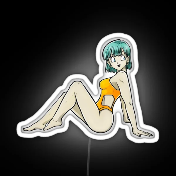 Swimsuit Bulma RGB Neon Sign